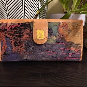 Vincent Van Gogh Artistic Multicolor Wallet - good condition used